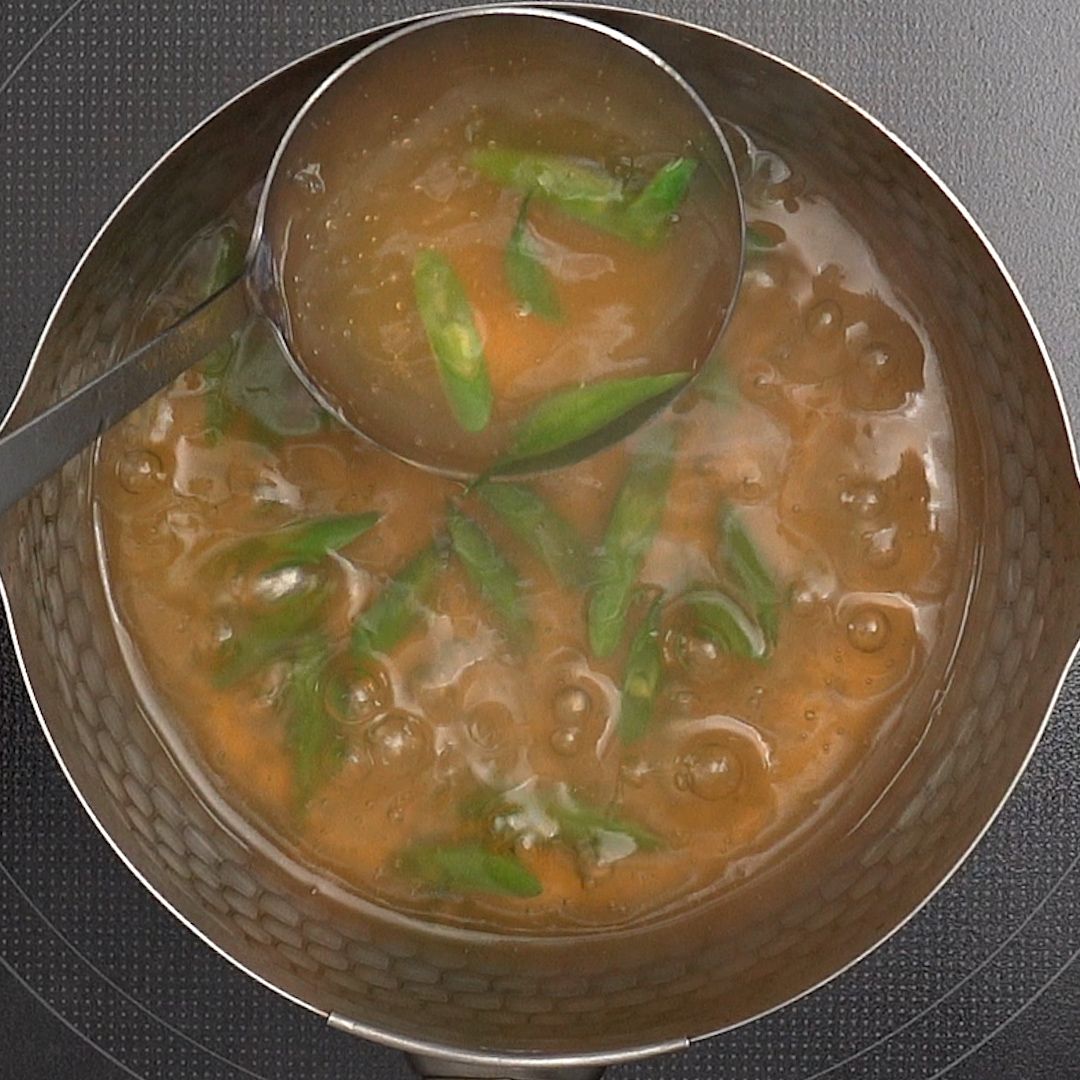 DeepFried Tofu and Sweet Potato with Dashi Sauce Taste of Japan
